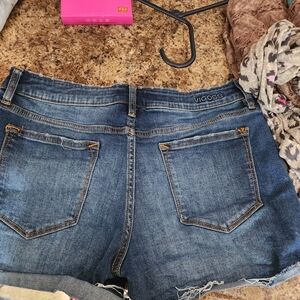 Vigoss Women's Dark Blue Jean Shorts